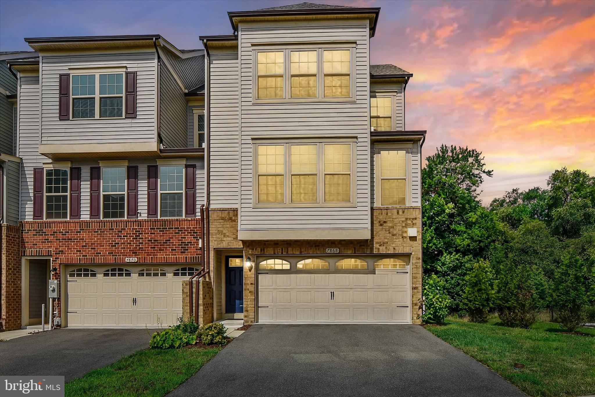 Welcome to luxury living in this stunning townhouse nestled in an amenity-rich community. Step into the heart of the home—a beautifully appointed gourmet kitchen featuring quartz counters, stainless steel appliances, custom cabinetry, and elegant finishes, perfect for both everyday living and entertaining. Just off the kitchen, unwind in the inviting sunroom showcasing a striking stacked stone fireplace, creating a warm and stylish ambiance year-round.
Retreat to the primary bedroom suite, a true haven complete with a tray ceiling and abundant natural light. The spa-inspired primary bath boasts a roman shower, dual vanities, and a refined sense of comfort and design.
Additional highlights include a two-car garage, generous storage, and access to a vibrant community offering a clubhouse, swimming pool, walking trails, and more. Experience the perfect blend of sophistication and convenience—schedule your private tour today.
Clubhouse: A grand clubhouse available for residents to host parties, enjoy community events, and watch outdoor movies on the event lawn.
Fitness Center: A state-of-the-art fitness center for residents' exercise needs.
Outdoor Pool: A community outdoor pool for swimming and relaxation.
Nature Trails & Parks: Miles of walking and nature trails, along with parks and playgrounds, providing opportunities for outdoor recreation.
Playgrounds: Dedicated play areas for children.