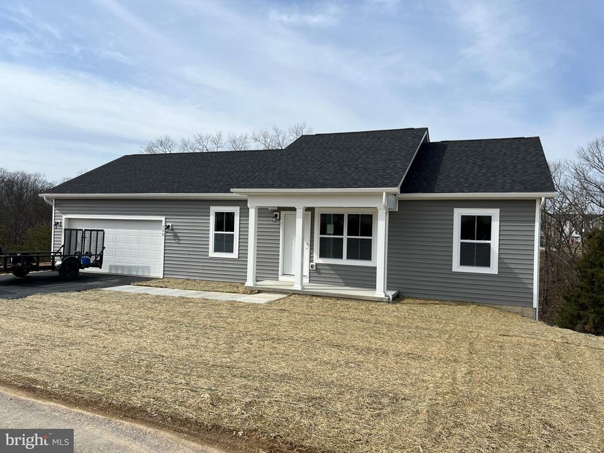 House can be complete in 150 days. This Rancher boasts a unique floor plan in the beautiful Cold Springs subdivision.   This 3 bedroom two bathroom house is not the one to miss.  Upon entering the house you will see the LVP flooring that will be throughout the house with the exception of the bedrooms that will be carpet.  Family room features vaulted ceilings with a ceiling fan.   Kitchen will have white shaker cabinets, granite counter tops, and stainless steel appliances.  House is built on a full unfinished basement which includes a plumbing rough for a future bathroom.  The covered front porch and two car garage are not going to disappoint.  Check out this home today.