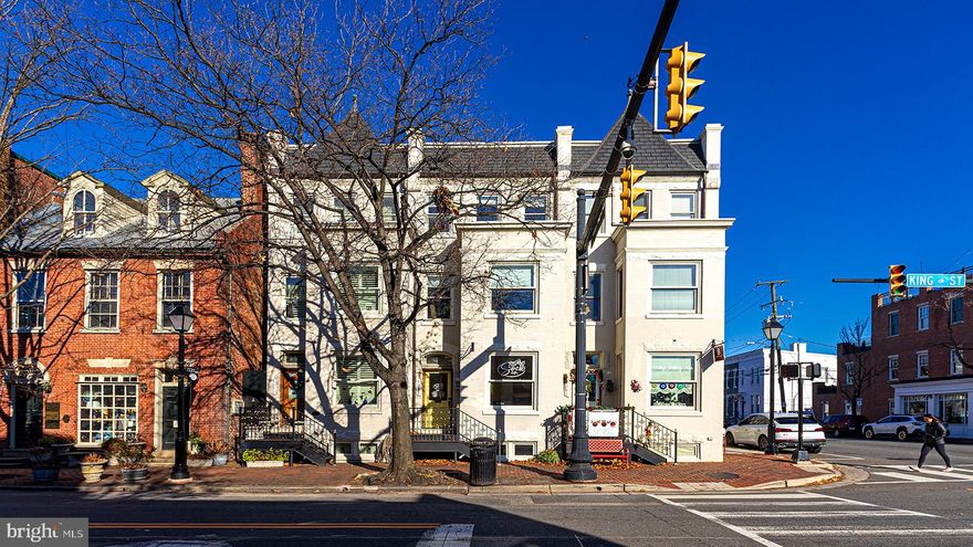 Welcome to 1003 King St in Old Town Alexandria. Street level storefront – two floors of retail space at the busy corner of King St & Patrick St. Lots of visibility & daytime foot traffic. This building offers a mix of classic & modern charm. Features include hardwood floors, recessed lighting, fireplace & elevator access. Two bathrooms - 1 Half & 1 Full + a sauna. Two rear entrances. The residence unit above is also for rent. Available immediately.
