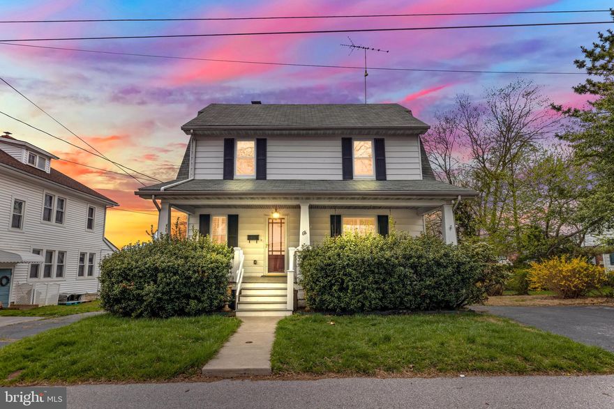 4 bed 2 bath Colonial tucked away in a convenient section of town. History meets convenience in this lovely single family home set on a flat fenced yard. Close to everything Main St Westminster has to offer! A generously sized front porch is perfect for your morning cup of coffee or a good book. Gorgeous hardwood flooring welcomes you in and leads you through the traditional floor plan including the sitting room/family area, full bath and dining room with french doors. Upstairs find large rooms, a second full bath and a walk-up finished attic space perfect for an additional sleeping area or office space.  The basement is clean and ready for your vision or storage.  Fire pit area perfect for entertaining! Enjoy off-street parking and a 1 car detached garage.  Welcome home!