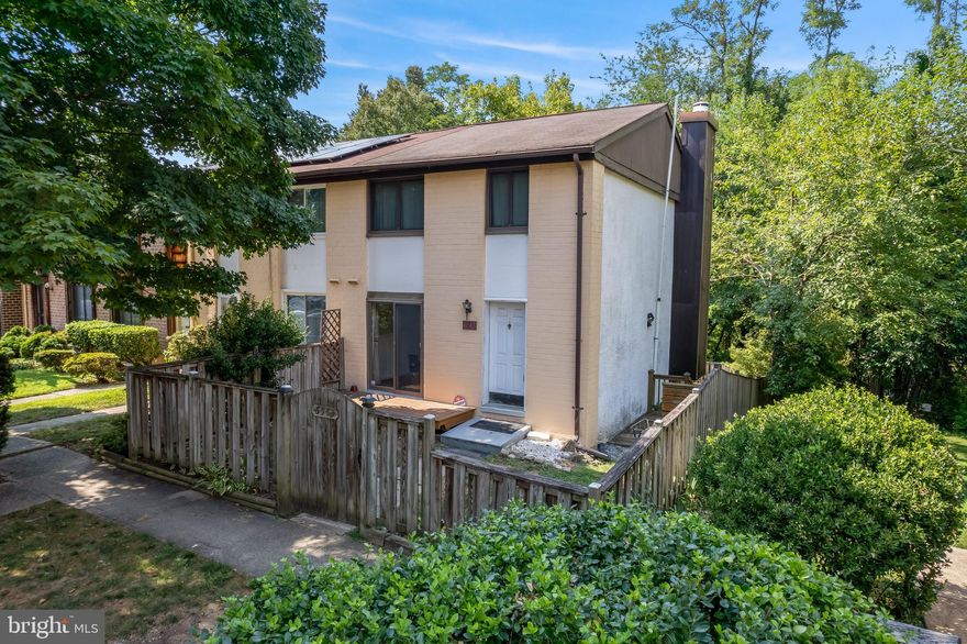 Only tenants with 700+ credit score and higher will be considered.  Please note exterior has been power washed since photos were taken. Welcome home to this amazing end-unit townhouse in the sought-after Village of Owen Brown/Greenleaf neighborhood.  Stand out features include three finished levels with a full walkout onto a spacious deck that backs to woods and is fully fenced.  The foyer leads into a bright dining area, which boasts sliding doors onto a front deck. From the dining room, you enter a well appointed kitchen which then opens into a spacious family room. You will find hardwood floors throughout with a powder room rounding out the first floor. Head upstairs to find 3 bedrooms with ample closet space and a full bath. Low maintenance, durable engineered wood  floors can be found throughout the second level. The lower level is finished with a large recreation space, another full bathroom and  a separate laundry/storage room!  The washer and dryer are only a few years old (2020) and have been upgraded to a front load for high energy and water efficiency. Large sliding doors offer a full walkout onto a deck and due to this home being an end unit, the deck wraps around to the side, creating multiple levels. The entire property is fenced in and backs to woods for a private and secluded feeling. Ample parking can be found in the neighborhood, but two assigned parking spaces are exclusively for this unit. A short 4 min drive or a 20 min walk will take you to Lake Elkhorn, a 37 acre lake with a boat dock and a 2-mile path around the lake. The East Columbia Library is conveniently located within a 5 min walk across the street from the neighborhood.  Columbia also features 3,600 acres of open space and 94 miles of pathways for community recreation, multiple gyms & 171 tot lots.  A short 3-mile drive gets you to downtown Columbia with the Columbia Mall with over 200 specialty stores, restaurants and the AMC Theatre. Downtown Columbia also offers a vibrant arts scene with Toby’s Dinner Theatre and Merriweather Post Pavilion, as well as free outdoor concerts & other activities at Lake Kittamaqundi. Access to commuter routes 175, 29, 32, and I-95 provide this home with an ideal location! This is definitely a must see and will not last long! No smoking of any kind allowed!