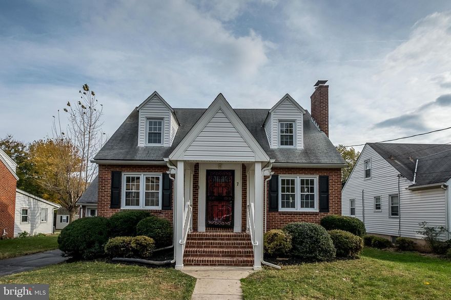 WOW! Beautifully renov 3 bed, 3 bath brick cape w/1 car gar. New kitchen w/bfast bar, granite counter, SS applncs & ceramic flr/bcksplsh. New master suite w/fully renov bathrm & walkin closet. Refin hdwd floors thruout. Wood burning fp. Huge unfin bsmt w/full ba offers many possibilities. Big yard w/garden. Also New/Updated: Main lvl bathrm. Elec, Plumbing, Fixtures, Paint, etc. See Docs for list.