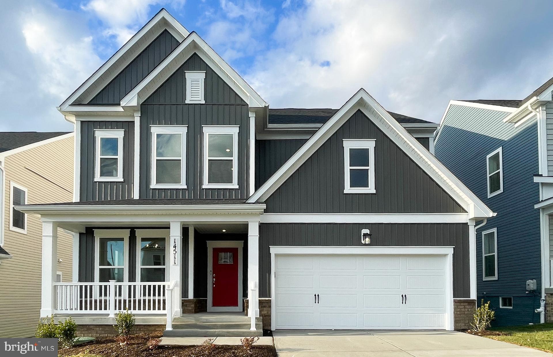 New Construction Home for Immediate Delivery! Don't want to wait to build your new home or want a used home. Welcome to the Continental at 11502 Sourgum Road, Boyds, Maryland 20841. This new 3-Level home has an inviting front porch for greeting neighbors and guests. Entering the front door to an open foyer with a spacious dining room with a butler's pantry that takes you to kitchen that is open to the cafe and gathering room. Off the Cafe is an extended deck that gives you approximately 240 square feet of unconditioned space to enjoy. This floor is a perfect space to entertain family and friends. Tucked behind the gathering room is a study, craft, or a play room and a powder room. Heading towards the garage is a built-in Planning Center. Heading up the hardwood stairs to an open loft that is a great space for movie night. Bedroom 2 is spacious and has a walk-in closet, while Bedroom 3 is a ensuite with a large private bathroom. Bedroom 4 mirrors Bedroom 2 and they share a hall bathroom with dual vanity sinks. This level has the laundry room with a sink. The owners' suite features a sitting area, two separate walk-in closets, and a bathroom with dual vanity sinks, a tile shower with a bench seat and frameless glass enclosure, a garden tub, and separate water closet. The finished basement is open and spacious that walks-out to the backyard and features a bedroom and a full bathroom that is perfect for family and guests. The 2-car garage features garage door opener and an EV rough-in outlet. This home has safety features like a fire suppression system and a 10-5-2-1 year new home warranty. Creekside at Cabin Branch- this highly sought after community in Montgomery County will feature a total of 326 homes—a mix of single-family homes and 3-level townhomes. Creekside at Cabin Branch is an outdoors-based community offering a unique, tranquil setting. Enjoy gorgeous wooded and mountain views, along with 300+ acres of dedicated parkland, 27 acres of open space for recreation, walking trails, a community center with a pool, pocket parks and easy access to I-270.