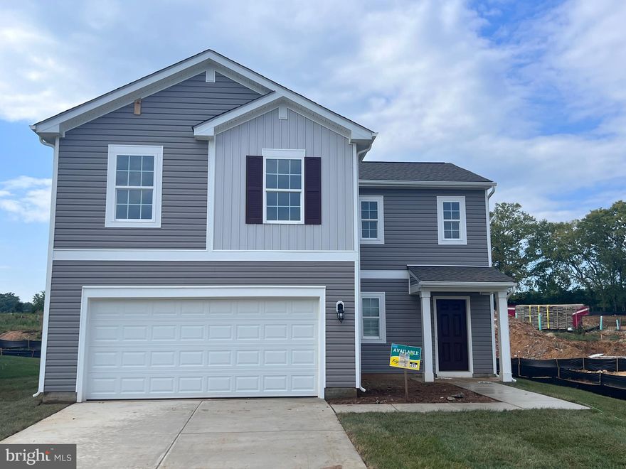 MOVE IN READY with Below 5.00% rate...available for a limited time!!!

$10,000 in closing cost assistance with preferred lender. 4 bedroom, 2.5 baths, with two car garage. House is located on a corner lot. Fully equipped kitchens with stainless steel appliances, 25 cu ft side by side refrigerator with in door water/ice, multi cycle dishwasher, disposal, range and microwave with Aristokraft kitchen cabinetry, LED work area kitchen lighting and granite countertops. America's "Smart Home Technology" featuring Quisys IQ HD touchscreen with camera, Wi-Fi video doorbell, Echo Pop speaker with Alexa, Z-Wave programmable thermostat, smart light switch and Keyless Entry front door lock with deadbolt, flat screen prewires with cat-6 outlets in owners suite and living area, and finally a Wi-Fi enabled garage door opener. LVP flooring on main level public areas, two panel interior doors with brushed nickel hardware, wall to wall carpeting in bedrooms, ceiling fan pre-wires