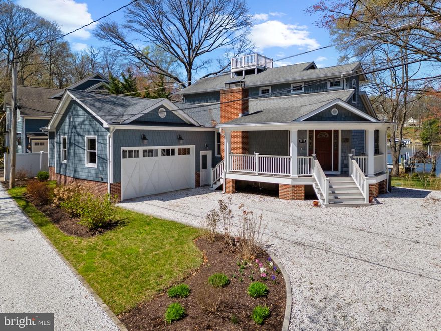 Waterfront Living at Its Finest – Welcome to 1012 Stoney Lane!

Situated on picturesque Plum Creek just off the Severn River, this stunning 4-bedroom, 3.5-bath home offers over 90 feet of prime waterfront and delivers the ultimate coastal lifestyle. There are 2 parcels totaling almost an acre. of land!  A deep-water dock with two lifts (13,000 lb and 2,800 lb) makes it a boater’s dream, and with just a 15-minute ride to Annapolis, you're perfectly positioned for both weekend getaways and daily serenity.

Enjoy breathtaking water views from the large deck, screened-in porch, or spacious patio—ideal for entertaining or simply relaxing as bald eagles soar overhead.

Thoughtfully renovated over the past several years, this home blends comfort and style with standout features including a brand-new 3-car garage, 7 person hot tub, a fully finished basement with a bar and cozy gas fireplace, a new bulkhead, and top-of-the-line KitchenAid appliances in the refreshed kitchen. A whole-house generator provides year-round peace of mind.

Located in the sought-after Arden on the Severn community, residents enjoy access to four private beaches, tennis and basketball courts, and open sports fields—a perfect match for those who love outdoor living.

With its unbeatable location, thoughtful upgrades, and over 90 feet of waterfront, 1012 Stoney Lane is more than a home—it’s a lifestyle. Come see it for yourself!