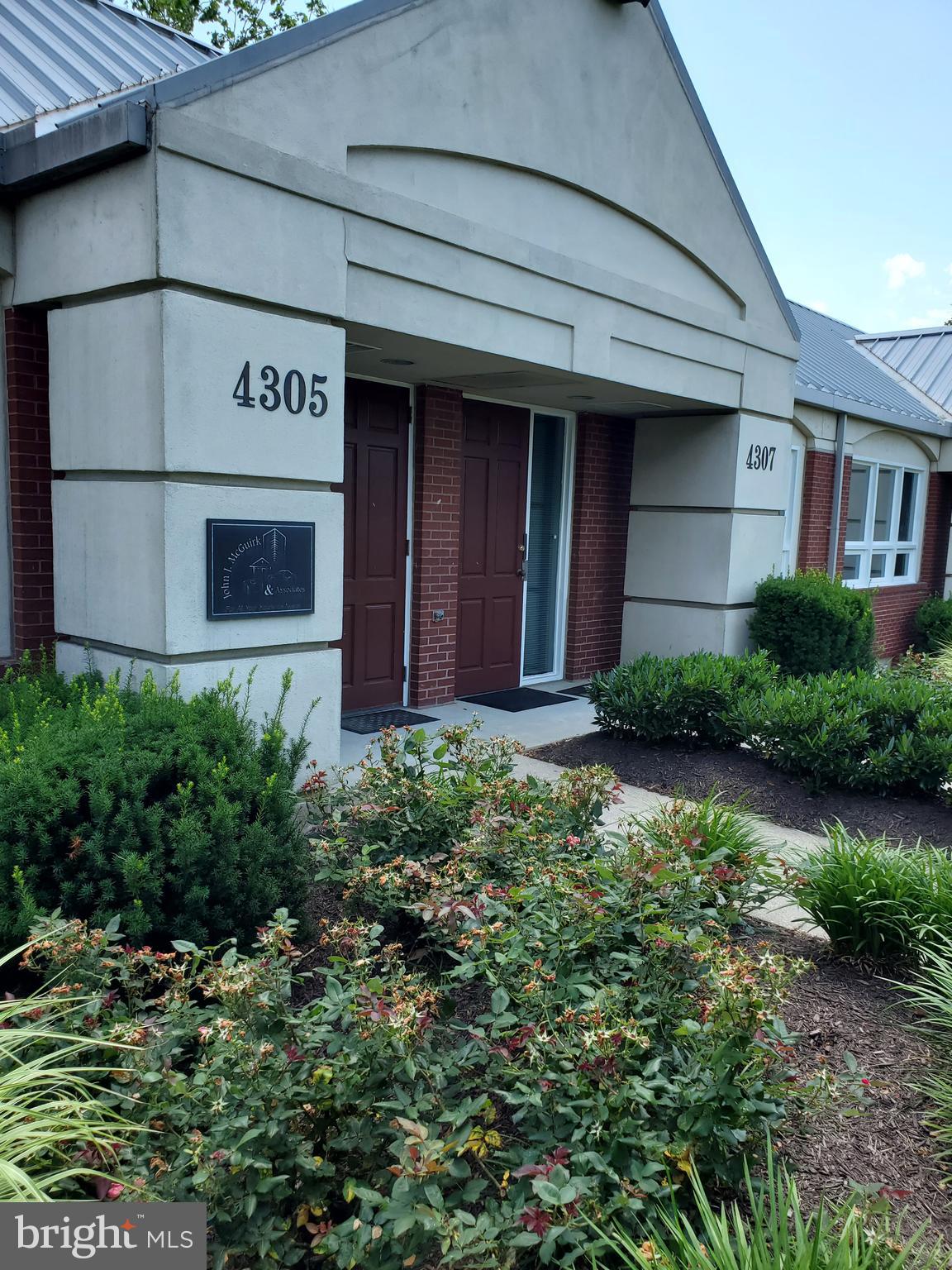 Ground level office centrally located across from Bowie Town Center. Building surrounded by Law Offices, Insurance Offices, Tax Offices, Dental Offices, etc. Name plate space available for individual business. Office has lots of front and rear lighting. Plenty of parking.Building is located in a park-like setting with beautiful landscaping, and lots of trees, flowers, side walks, handicap parking, Fed-Ex & UPS pick-up locations.Receptionist area with three defined spaces.HOA fees included with monthly rent!