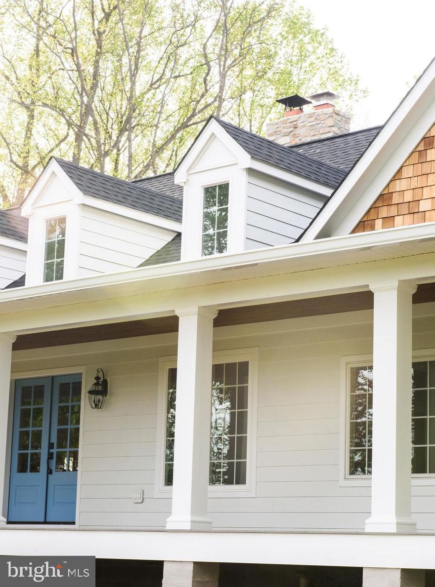 Quality-built custom craftsman-style home in the Herford Zone with details you simply will not  find anywhere else.  This incredible house has been featured on Houzz and Home and Design Magazine. Thoughtfully laid out open floor plan with easy one-story living.  When you arrive, you are greeted by a wrap-around porch with beamed ceilings, a copper portico, and gorgeous views. James Hardi plank siding and trim, butler stone water table, and extensive custom millwork inside and out. 

Huge dormers sit atop the dining and living room area, flooding this home with natural light.  The kitchen boasts reclaimed heart pine floors, soapstone countertops, stainless steel appliances and flows seamlessly into the expansive family room.  The dining and family rooms feature vaulted ceilings with reclaimed antique beams.  Pella windows and doors to maximize efficiency. Office or possible guest room with vaulted ceilings and glass door to the porch.

There is also a huge screened-in porch with a beamed ceiling overlooking the quiet backyard backing to your 6+ acre of peace, quiet, and privacy. You can hike your property to a small stream that runs through the lot and watch the deer, wild turkeys, and abundant wildlife.
Well-appointed primary suite with double glass doors with porch access, high-end custom tiled bath, and huge walk-in closet.  Two additional bedrooms with thoughtful touches and large, deep closets.  The millwork throughout this home is phenomenal and done by a master craftsman. 

The finished lower level has a rough-in bathroom, polished concrete floors and walks out to the rear yard.  There is also access to the enormous crawl space where the systems are housed and an immense amount of storage with full ceiling height.  This space has an additional rough-in for future plans.

The home also has a new well 2023, hardwood floors throughout, high-efficiency Trane equipment, a firepit, hydronic floor heat roughed-in the lower level, a fire pit, performance insulation package, and more.  Geothermal heat to lower your energy bills year-round.

The quality of construction and materials cannot be beaten—minutes to 83 and Hunt Valley.