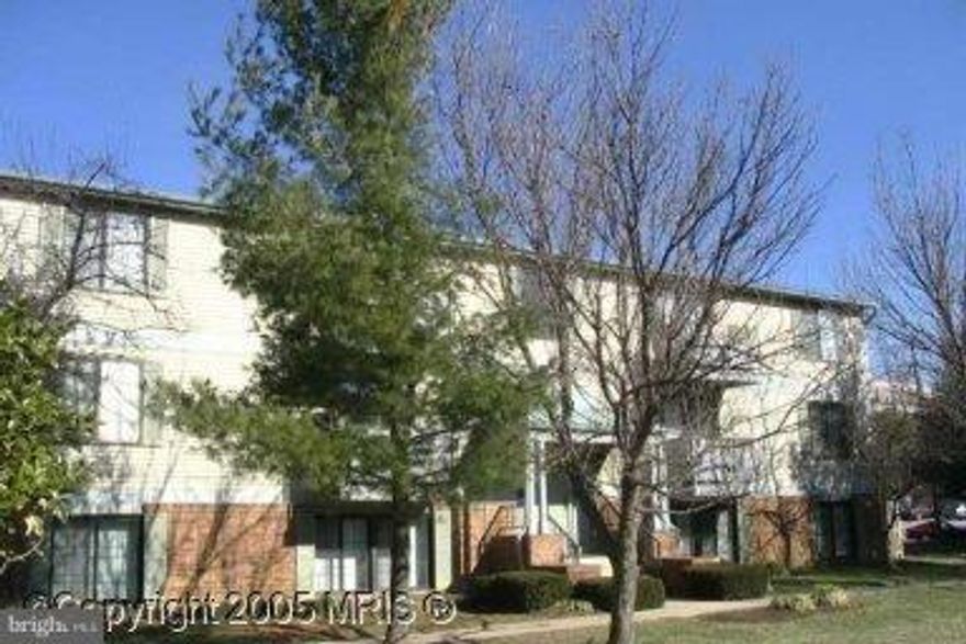 VACANT move-in read. Great opportunity to purchase this 2 bedroom ground level condo, ...Freshly painted, with new carpet. Spacious master bedroom with walk-in closet.  Full size washer and dryer in condo. . Spacious layout throughout in overall good condition. Convenient location with access to shops, restaurants, and transportation. Minutes from the beltway and Fort Belvoir.  "AS IS".