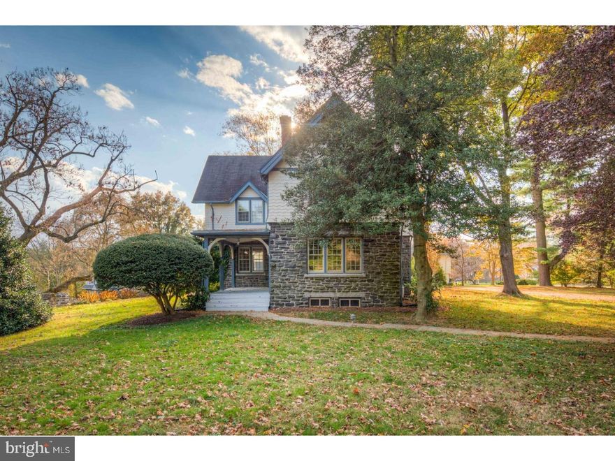 Welcome to 173 Wentworth Lane?a one of a kind, fully restored farmhouse with its original charm located in the heart of Bryn Mawr.  This historic home is situated on a private drive and over an acre of beautiful grounds.  The first floor includes a large Living Room and Dining Room as well as a bonus room which could be a great family room or office.  The fully updated kitchen has architectural details throughout that include stainless steel appliances, large apron sink, custom cabinetry and a cozy breakfast room that encompasses the homes original stone walls. Upstairs you will find five generously sized bedrooms, two full remodeled bathrooms.  The current owners have invested in central air conditioning, a tankless hot water heater, and newer gas furnace.  Period specific details include a springhouse with bonus space, original stone walls, leaded glass windows, three fireplaces with tile surround, and millwork.  This home is truly the perfect mix of old and new!  Located in Radnor School District, within Radnor Elementary School boundaries, this home is close to everything.  Public transportation, restaurants, and shopping are all at your doorstep.  Schedule your showing to see this beautiful home in person!