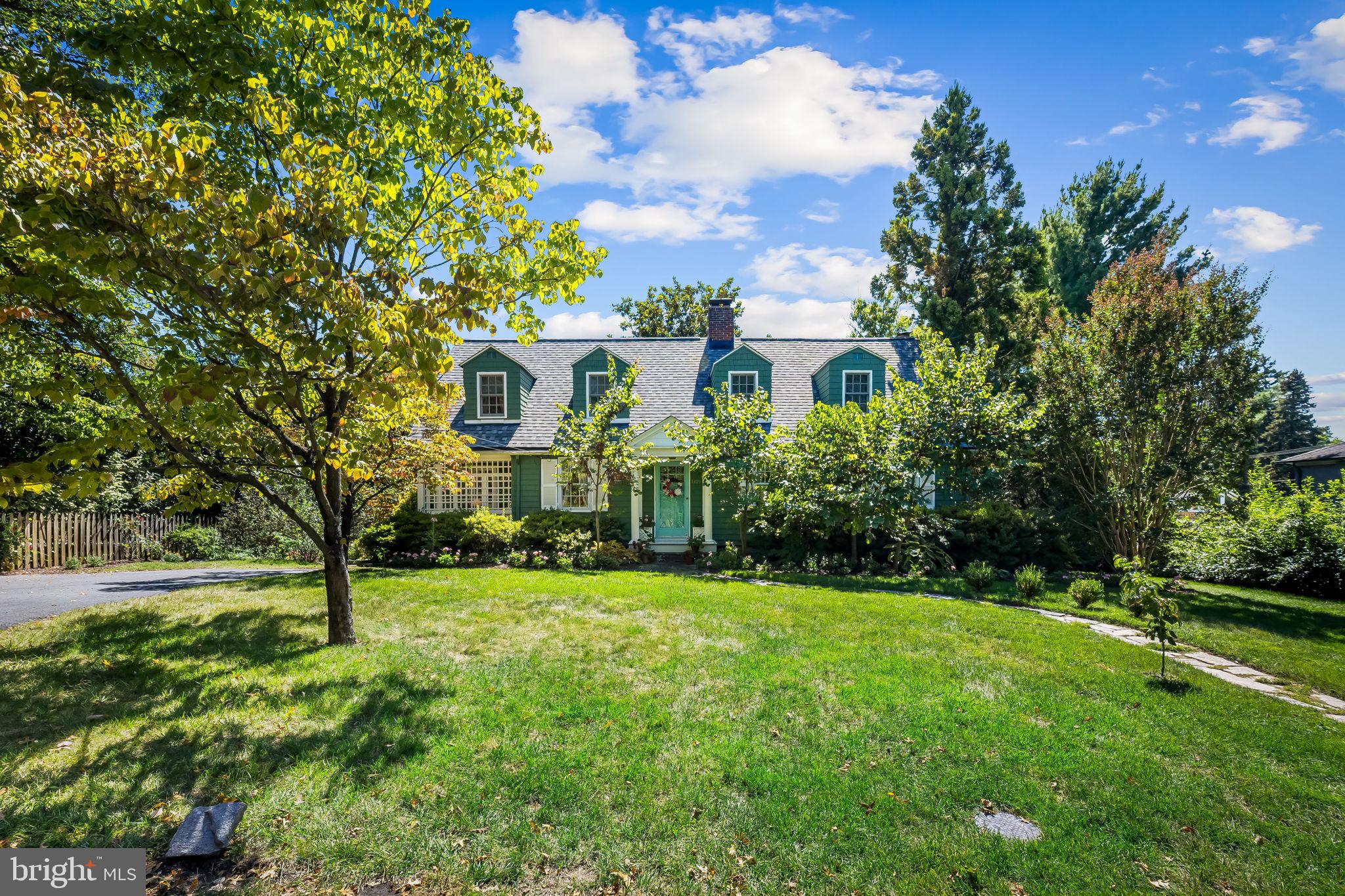 Step into storybook charm with this captivating cottage, brimming with warmth and personality, perfectly nestled on a picturesque, tree-lined street.
Savor private dinners on the spacious screened porch, or unwind on the deck beneath the shade of a grand magnolia tree—your own serene escape. Inside, the generous family room invites cozy evenings with a fireplace framed by built-in bookshelves and access to the deck. The living room offers its own charm, featuring a fireplace and beautiful bay windows that bathe the space in natural light.
Upstairs, you’ll find a roomy primary suite with a walk-in closet, a second-floor sitting room or office that was formerly the 4th bedroom, and abundant storage throughout. The outdoor spaces are beautifully landscaped with seasonal plantings, and the detached garage has been thoughtfully transformed into a charming potting shed.
Lovingly maintained by the same owner for 50 years, this home has seen all major systems updated: hot water heater, Weil-McLain gas furnace, zoned A/C (2024), asphalt shingle roof (August 2025), and all new copper plumbing risers and horizontals.
If you’re after heart, history, and a whole lot of character—welcome home. (tax record is not accurate)