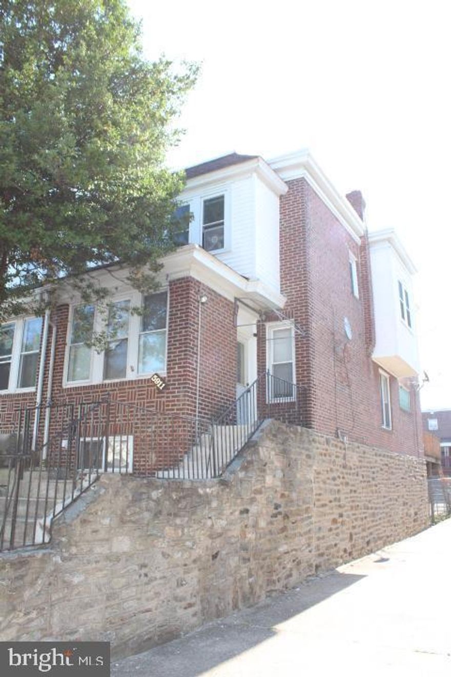 Very well maintained corner property in the Northeast in the heart of Lawncrest. Nothing to do but move in. Owner has added and improved a a lot and did it well!
This property is located on a quiet street and features updated flooring as well as 3 large bedrooms with high ceilings. Large living room and dining room and spacious and updated kitchen. Sizable deck. Parking.

The basement is a set up like an apartment with a kitchenette/fridge, private  entry and full bathroom with a very roomy shower. Perfect for an in-law suite.

Public transportation is a short walk .
Easy to show and clean as a whistle. Vacant.
Pics coming soon.