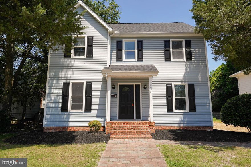 Affordable and Upgraded 4BR/3BA in Camden's Historic district - minutes from shopping, dining, and events at the University or Downtown Salisbury - but tucked away on a one-way street. Built in 1993 and just updated/upgraded in 2024 - NEW roof, NEW durable and gorgeous LVP flooring throughout living, dining, kitchen, and baths, NEW carpet in bedrooms, NEW stainless steel kitchen appliances *not pictured*, NEW granite counters in kitchen and baths, freshly painted throughout.  First floor features a spacious living room w/dining area.  Roomy kitchen w/granite counters, new stainless appliance package,  Laundry room which includes washer and dryer. 1st floor bedroom. Full bath w/step-in shower, granite-topped vanity, LVP flooring. Laundry room completes the first floor. 2nd floor Primary bedroom with walk-in closet, full, en-suite bath - tub/shower combo, granite-topped vanity. 2 additional bedrooms with new carpet, and a 3rd full bath with tub/shower combo, granite-topped vanity, and LVP floors.  Seller is licensed realtor in States of Maryland and Delaware; agent has financial interest. Sizes, taxes approximate.