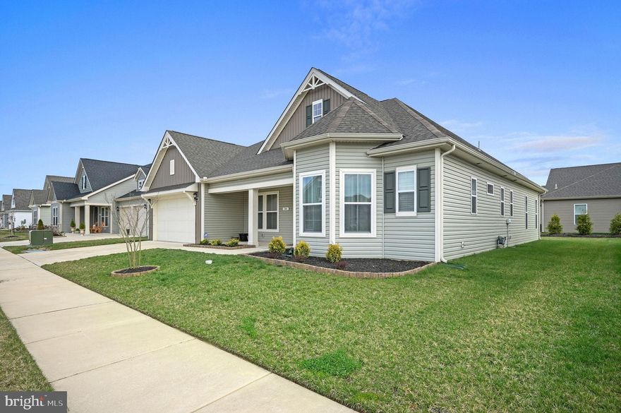 20% OF THE COMMUNITY DOES NOT NEED TO BE  55+. Welcome to 38 Leander Drive, a beautifully upgraded, nearly-new home offering over 2,200 square feet of thoughtfully designed first-floor living in the  community of Nobles Pond.   With a spacious layout that lives larger than expected, this home combines the ease of single-level living with the space and functionality often missing in similar homes.

Built just three years ago by Regal Builders, this home offers the benefits of newer construction with thoughtful upgrades already in place allowing you to move right in without the wait or added expense.
Inside, you’ll find a bright, open layout with luxury vinyl plank flooring throughout the main living areas and an abundance of natural light. The spacious kitchen features a large center island, ample cabinetry, and seamless flow into the dining and living areas ideal for everyday living and entertaining.

A standout feature of this home is the versatile flex space, perfect for a home office, sitting room, or hobby area. The dining area is filled with natural light and provides direct access to the screened-in porch. 
The primary suite offers a true retreat, highlighted by a vaulted ceiling that creates an open, airy feel, along with a double vanity, a spacious walk-in shower, and a generously sized walk-in closet providing excellent storage and organization.

You’ll also appreciate the exceptional storage throughout the home an increasingly rare feature that adds both convenience and functionality. There current owner designed a full walk in closet off of the entryway- perfect for storing larger items in the off season. 

Life at Nobles Pond offers more than just a home—it’s a lifestyle. This premier 55+ community is known for its welcoming atmosphere and thoughtfully designed amenities, including a beautifully appointed clubhouse, resort-style pool, fitness center, pickleball courts, and scenic walking trails. Residents enjoy a full calendar of social events, clubs, and activities, making it easy to stay active and connected. With lawn care and snow removal included, homeowners can spend less time on maintenance and more time enjoying everything the community has to offer.

Conveniently located near shopping, dining, and major routes, this home offers both comfort and convenience in one of Dover’s most desirable active adult communities.
Schedule your private tour today.