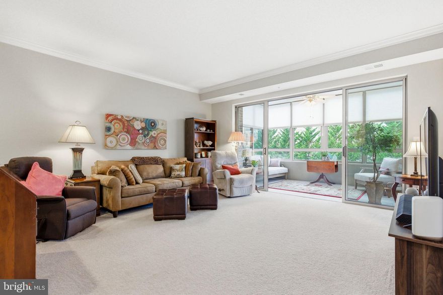 Welcome to the easy life a you deserve in the coveted Magnolia North at Lansdowne Woods.  This lovely end unit has been lovingly upgraded (paint and carpet 2025, HVAC 2025).  Features a white-on-white kitchen, Bright and open floorplan.  

Garage parking too! space 5-009