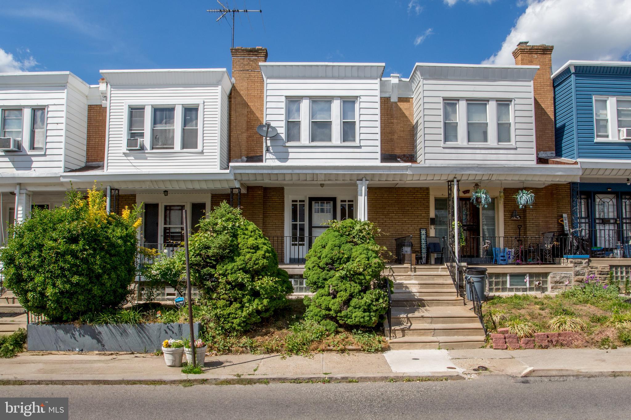 BACK ON THE MARKET! BUYER FINANCING FELL THROUGH. Welcome to this newly renovated gem on one of Olney’s most charming and well-kept blocks! This move-in ready home features a sun-filled main level with beautifully refinished hardwood floors, a spacious living room, formal dining area, and a stunning new kitchen with quartz countertops, marble backsplash, luxury vinyl plank flooring, and modern stainless steel fixtures. Upstairs offers three generously sized bedrooms with ceiling fans and gleaming hardwood floors, plus a fully renovated bathroom with ceramic tile and sleek LVP flooring. The clean, freshly painted basement offers great storage, laundry space, or potential for future finishing. Enjoy outdoor living on the covered front porch or in the private rear yard enclosed by a brand-new Western cedar fence. Additional upgrades include a recently coated roof, all-new lighting, updated plumbing with PEX, three new glass block basement windows, a new laundry tub, and new front, rear, and basement doors. Conveniently located near shops, public transportation, and local amenities. Owners are PA licensed real estate agents. Schedule your private tour today!