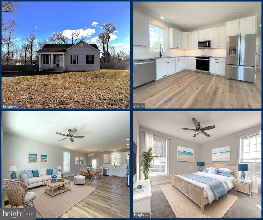 Experience the simple pleasures of one-level living in this stylish rancher on a spacious 1/2 acre corner lot. Built just four years ago!! From morning coffee on the front porch to sunset boat rides on the Chester River (just a couple blocks away!), this home is designed for comfort and convenience.  Step inside and you will see the well-designed open floor layout with beautiful LVP flooring, a sleek white kitchen boasting SS appliances and granite countertops, a spacious living room and an adjoining dining area adorned with tons of natural light. The sleeping zone features a primary bedroom with an ensuite bathroom. there's also two additional bedrooms with a shared full bathroom and a separate laundry room.  You’ll love the designer lighting, sun-drenched rooms, and the privacy of a fenced backyard.  Within close proximity to shopping, dining and the delights of downtown Chestertown... Easy access to Route 301...20 minutes to Delaware...30 minutes to Bay Bridge...Why wait to build when you can own this nearly new and perfectly priced home??  Some images have been virtually staged and digitally enhanced.