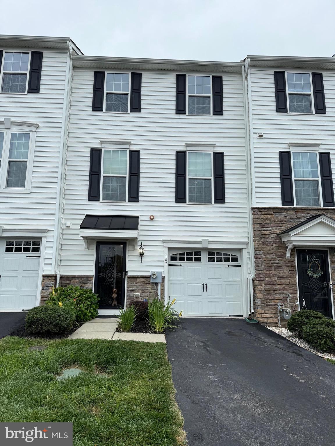 Welcome to 147 Cedarbrook Rd., Seller is offering $5000 buyer down payment assistance!!!
If you have ever wanted a newer 1690 square foot home, and you missed out here is your 2nd chance. Residing at 147 Cedarbrook places you within Cheltenham Township School District, it also gets you out of Philadelphia and provides you within close enough proximity to enjoy the amenities, restaurants, nite-life, Hospitals, Universities and Public transportation of the City. Priced to Sell Quickly while offering you a completely updated Large 3 Bedroom, 2 Full and one 1/2 Bath. Completely Finished lower level welcomes you and your guests, with wide open space, with access to the rear covered patio to enjoy the views on a cool summer day.
There is also a garage that leads you into the lower level, large enough so that a full size SUV will fit! With an additional parking space on your driveway. This is a Gated Community, since there is no Street parking aloud, the community has provided ample parking spaces for off street parking. There is also a Large Community Center for Residents Only, so host your event and you can "Walk Home". As you proceed up the up the stairs from the lower level, you are greeted by an expansive wide open - living room, that the current owners have shown may also be used as a work space. The Kitchen has a TON of cabinet space as well as counter space with a center isle with additional seating. A Built in Panty provides additional food storage. Did I mention one of my favorite features of the home is the walk out Balcony/Deck off of the Kitchen, that floods the room with Sun light and country fresh breezes that place you in the suburbs, sit out on your deck and have glass a wine after a hard day or BBQ with family and friends. Retire upstairs to the upper level laundry (no more carry clothing up and down the steps!) with 3 Bedrooms , Two are smaller and a Very Expansive Owners Suite, with a Trey Ceiling and large walk-in closet. Your very own private full bath awaits you to complete your day. Do NOT Hesitate to make an Appointment to view this one of kind home at an Affordable Price Close to Everything:-) Make an offer