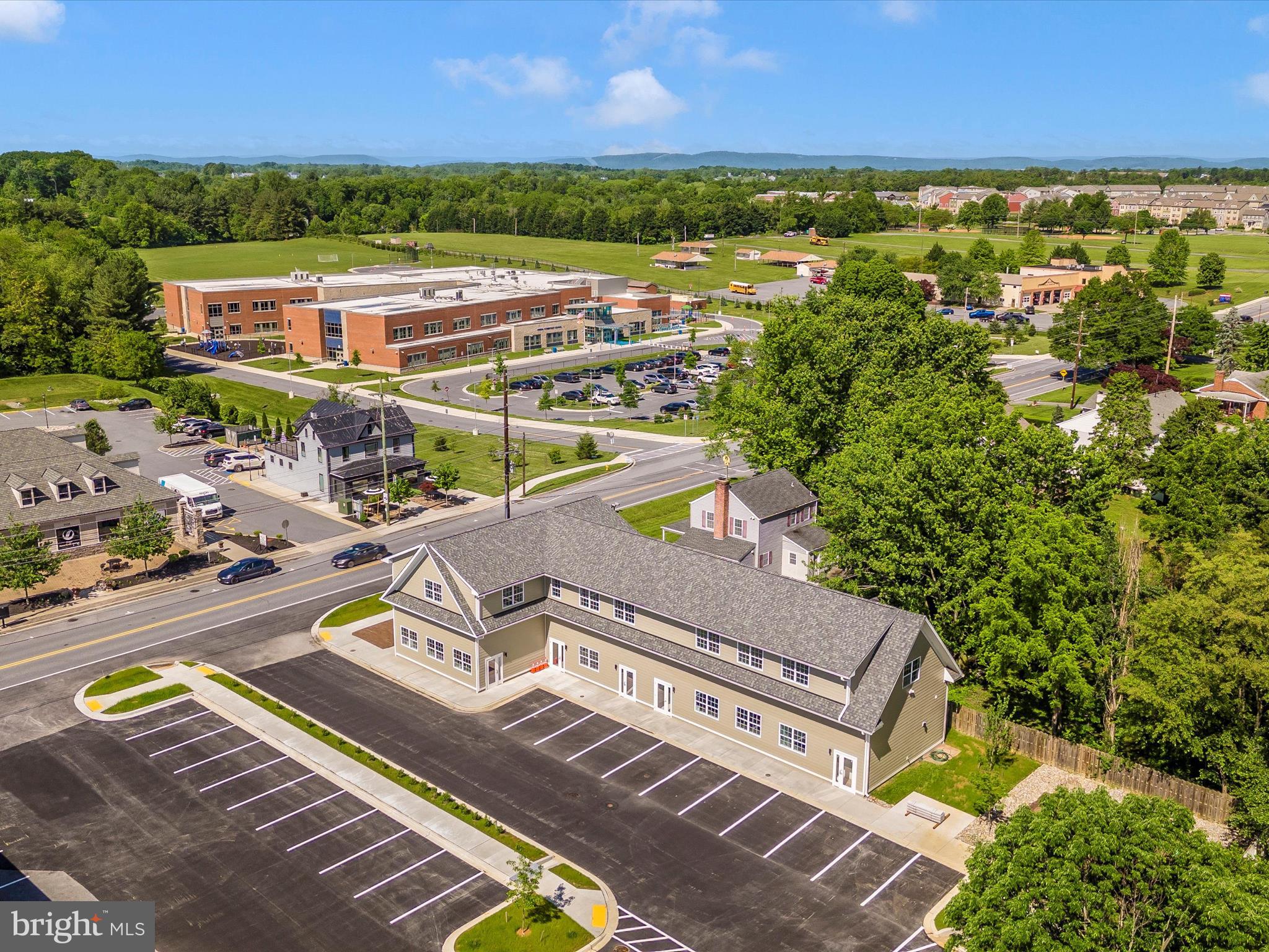 Professional Business and Retail suites right off 355 in Urbana. Great signage right on 355. Backs to the Villages of Urbana. Easy access to 270. Village Commercial Zoning allows for a large number of uses.