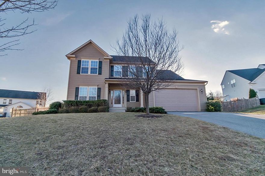 HW floors adorn the entire main level, granite countertops blend nicely with the hardwood cherry cabinets, surround sound system installed and conveys. Take a look at this beautiful home today. No delays to closing, not a foreclosure or shortsale! The backyard is fully fenced with a deck, playground, and ample space! This safe cul-de-sac is close to Shepherd University and downtown Shepherdstown.