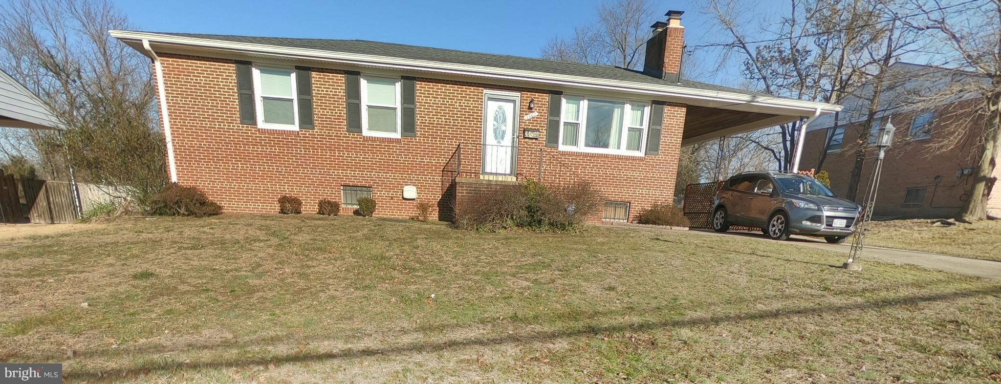 Investors take notice! Priced to sell fast! Quick access to 495/95. Easy renovation in a great neighborhood. All brick rancher on a great lot. Detached workshop on site. Attached carport. Ready for remodel. SOLD-AS-IS. Cash or conventional. Please contact listing agent for any requests or questions.
