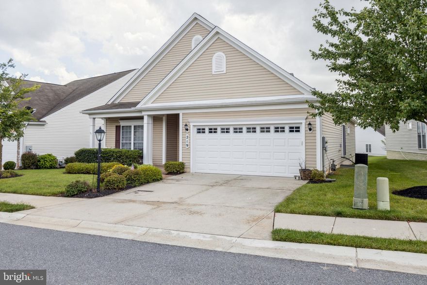 This beautiful & well-maintained detached Brighton Model located in desirable Carroll Vista is waiting for you to just move in and start enjoying your new lifestyle. You’ll love the open floor plan with decorative picture frame & crown molding.  A nicely appointed kitchen with extensive cabinetry and stylish granite tops is enhanced by a large peninsula. You’ll enjoy the large dining area and adjoining living room with plenty of space to entertain family and friends.  Find a special spot to settle in and enjoy the sunshine on your maintenance-free deck. If you’re looking for an amenity-rich active adult community in a semi-rural setting, you will love it here. Enjoy the beautiful clubhouse, indoor and outdoor pools, fitness center, tennis, virtual golf, 5-hole chip & putt, bocce, pickleball, billiards, disc golf, walking paths, gardens, and the list goes on. A wonderful place to make new friends and revel in your new retirement lifestyle!