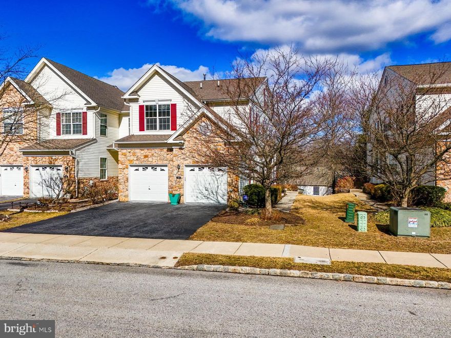 **Northeast-facing**
**Stunning 3-Bedroom, 2.5-Bath** 
**large loft can be used as 4th bedroom **
**End Unit Townhome with 2 car garage in Whiteland Woods**  

Move right into this beautifully updated townhome in the highly sought-after Whiteland Woods community! This end-unit home offers 
3 spacious bedrooms, 2.5 baths, a 2-car garage, and a walk-out basement—perfect for comfortable living.  

Step into the formal living and dining room, where soaring high ceilings and gleaming hardwood floors create a warm and inviting atmosphere. The eat-in kitchen is a chef’s delight, featuring granite countertops, a ceramic tile backsplash, and gas cooking. Relax in the cozy family room with a gas fireplace, perfect for chilly evenings.  

The second floor boasts a luxurious primary suite with a soaking tub, walk-in shower, and dual sinks, along with two additional bedrooms, a hall bath, and the convenience of a second-floor laundry. Additional features include carpeting,  hardwood floors, a loft, an added humidifier, and a whole house water softener plant.  

Enjoy the walk-out basement, offering endless possibilities for additional living or entertainment space.  

As part of the Whiteland Woods community, you’ll have access to top-tier amenities, including a clubhouse, swimming pool, tennis courts, gym, and scenic walking trails. Located just minutes from major shopping centers and highways, this home is in an ideal location for convenience and comfort.  

So schedule your appointment today as it won't last for long.