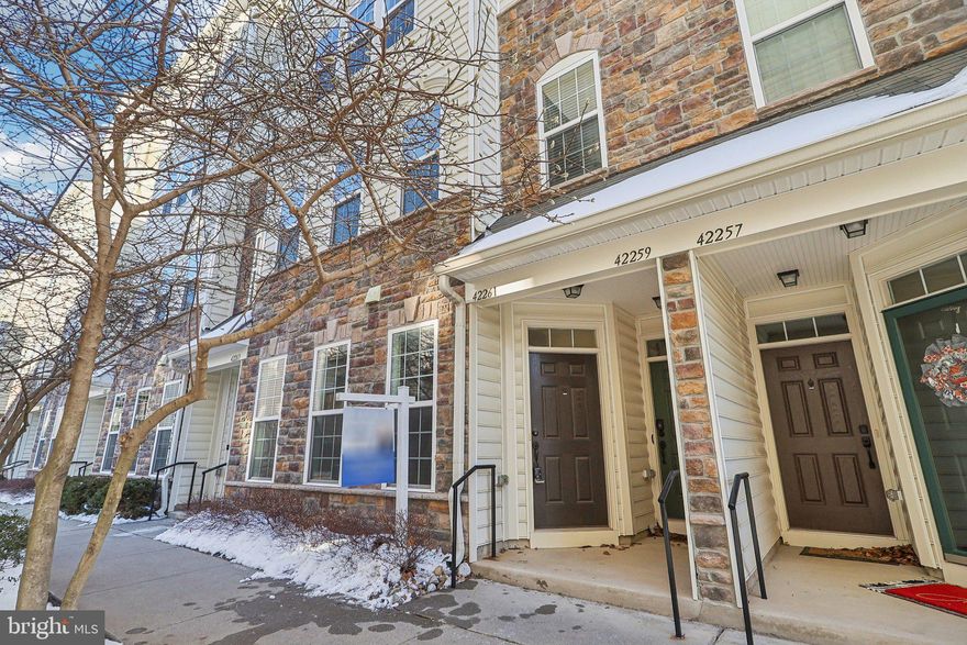 Discover the perfect blend of comfort and convenience at 42261 San Juan Terrace, located in the sought-after Mercer Park Condominiums in Aldie, VA. This stunning two-level condo offers a spacious and thoughtfully designed layout with 3 bedrooms, 2.5 bathrooms, and a variety of inviting living spaces. The main level features a bright and open living room, a formal dining area, a modern kitchen with ample counter and cabinet space, and a convenient half bath. Upstairs, you’ll find a cozy family room, a luxurious primary suite with a private ensuite bath, and two additional bedrooms sharing a full hallway bathroom—perfect for accommodating family or guests.  

Enjoy a low-maintenance lifestyle with access to community amenities and beautifully maintained common areas. Mercer Park Condominiums is ideally situated near top-rated Loudoun County schools, making it an excellent choice for families. Residents will also love the proximity to major shopping centers, such as Stone Ridge Village Center and South Riding Market Square, offering a variety of grocery, retail, and dining options. For outdoor enthusiasts, nearby parks and trails provide plenty of opportunities to stay active, while those seeking entertainment will appreciate the convenience of being close to local attractions, wineries, and more.