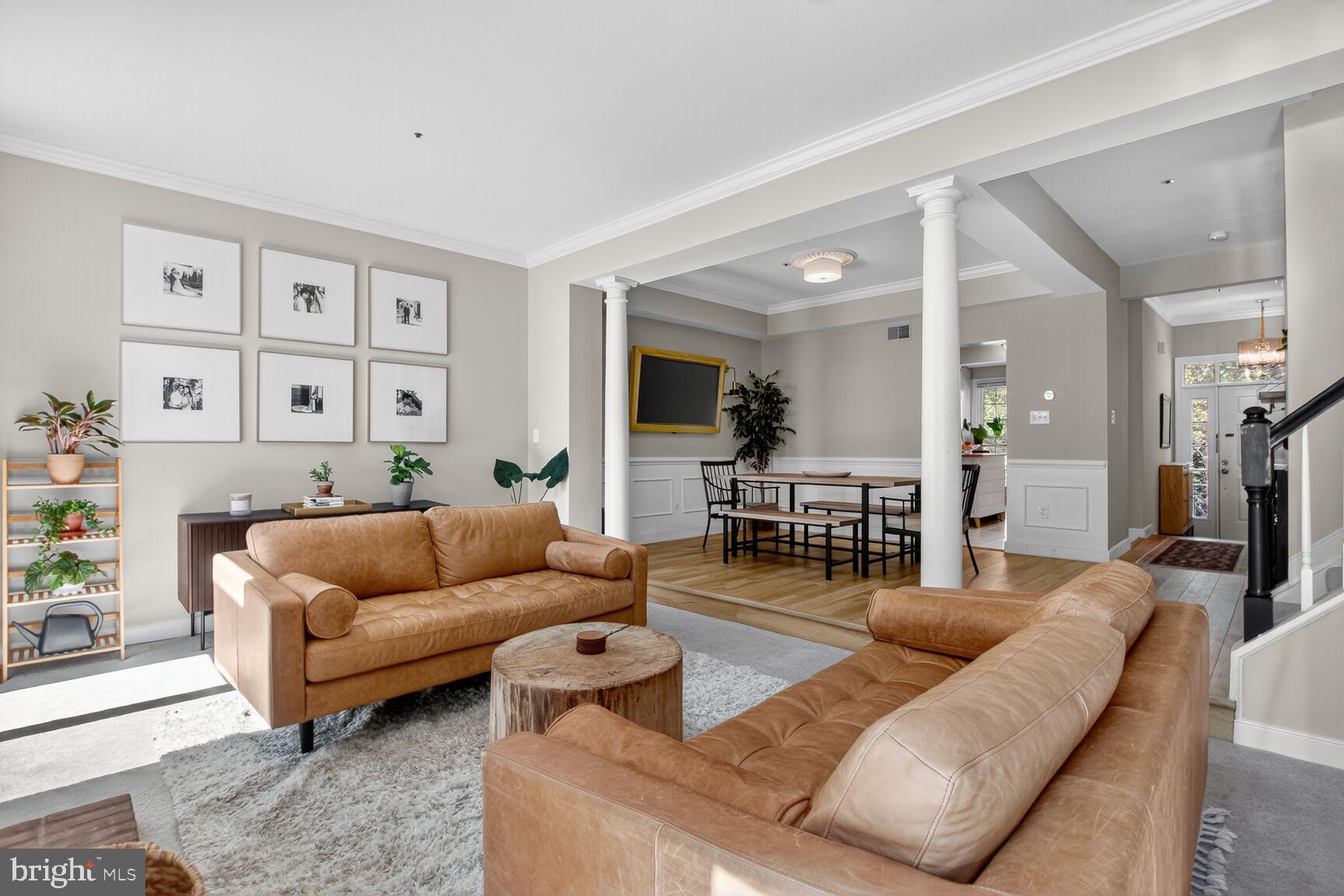 Stunning 5BR, 4.5 bath, 4-level brick front town home in Quince Orchard Knolls. Updated from head to toe with beautiful finishes throughout, including granite countertops, stainless steel appliances and elegant high ceilings. You will love the beautiful deck, cozy fireplace, attached garage, built-in storage, and convenient location. The main level has a gorgeous kitchen, spacious dining area and sunny living room that opens to the large deck. The first upper level has 3 bedrooms and two full baths, the second upper level has a bedroom with a full, en-suite bathroom. The walk out lower level has the 5th bedroom, 4th full bath and the laundry room. Lawn mowing included! Nearby are Kentlands, Crown, and Rio Waterfront offering numerous shopping, dining, and entertainment options and Seneca Creek State Park offers boating, fishing, and trails for hiking, cycling and horseback riding. The convenient location offers easy access to I270, the ICC (Route 200), and Shady Grove Metro. Quince Orchard High School, Lakelands Park Middle School, Rachel Carson Elementary.
All adults over the age of 18 must apply. Applicants must have a minimum credit score of 700, verifiable annual income of 40 times the monthly rent (excluding voucher applicants), and be willing to sign a minimum 12 month lease. After the initial offer to lease is made, the applicant(s) must pass a criminal background check as allowable by state and local law. Tenant is responsible for all utilities, light bulbs, HVAC filters, smoke detector batteries, carbon monoxide detector batteries. Tenant shall permit access to the property for HVAC maintenance twice per year on a date mutually agreed to by landlord and tenant. Renter Insurance required. No Smoking. Pets considered on a case-by-case basis.