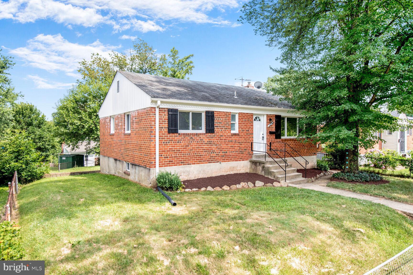 Beautiful three bedroom, one bath rambler with finished basement. Updated open kitchen with new cabinets, new dishwasher, new refrigerator, new quartz counter-tops, recessed lights, new flooring. Hardwood floors on main level. Updated bathroom. Finished basement with bonus room, ceramic tile flooring, recessed lights, utility room with washer & dryer. New water heater. Conveniently located near essential amenities including grocery stores, shops, and restaurants.