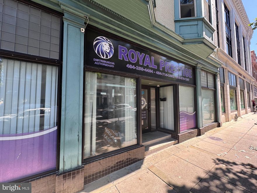 153 N 5th St, Reading, PA 19601$2,800/month | Approx. 3,000 sq. ft. | Flexible Office Space Prime commercial office space available in the heart of downtown Reading! This spacious property offers approximately 3,000 sq. ft. with 8–9 private office rooms, a large common area, and one bathroom. Located right off Penn Street on North 5th Street, this property sits in a high-traffic, high-visibility location—perfect for professional offices, small businesses, or organizations seeking a central, accessible address in Reading. Features: About 8–9 private offices or workspaces Approx. 3,000 sq. ft. of total space One bathroom Excellent signage visibility Heavy foot and vehicle traffic area Close to restaurants, shops, and downtown amenities Flexible Leasing Options: Tenants may rent the entire space or submit an offer to lease a portion of the office suite to fit their needs. Don’t miss this opportunity to locate your business in one of Reading’s most active commercial corridors! Contact us today for more details or to schedule a private showing