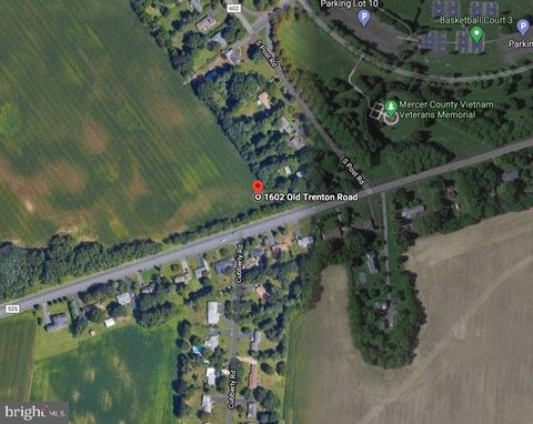 Vacant Land For Sale - 1602 Old Trenton Road<br/> Mercer County, PRINCETON JUNCTION, NJ 08550