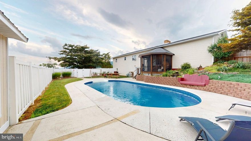 Beautifully Updated Rancher on 1.30 Acres with Pool & Detached Garage

Step into this beautifully updated ranch-style home situated on a sprawling 1.30-acre lot, offering the perfect blend of comfort, space, and outdoor enjoyment. This spacious property features elegant ceramic tile flooring throughout and a fully finished lower level complete with two bedrooms, a full bath, a second full kitchen, laundry area, and plenty of living space—ideal for extended family, guests, or rental potential.

The main level boasts a bright and inviting family room that opens directly to a stunning backyard oasis. Enjoy summer days lounging by the in-ground pool, relaxing under the gazebo, or entertaining on the expansive patio and deck area. Lush landscaping surrounds the outdoor living space, creating a private retreat. A charming pool house adds convenience and extra storage.

Additional highlights include a breezeway that opens to a large screened-in rear porch—perfect for relaxing evenings—and a massive detached garage with ample parking space, ideal for car enthusiasts or hobbyists.

Don’t miss this rare opportunity to own a move-in-ready home with incredible indoor and outdoor living space.