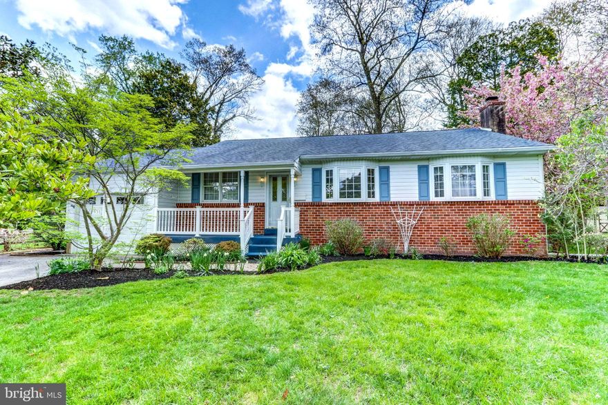 Welcome to this well maintained, 4 bedroom, 2.5 bath ranch-style home offering a comfortable living space and presenting a terrific opportunity for a home buyer seeking a charming home on a quiet street with a fabulous location within Hartsville Park. Cornell Drive has a distinct location with a public golf course in the background and no through street. This home checks so many boxes!  Formal living and dining rooms with crown molding, elegant trim work and chair rails. The electric fireplace provides a cozy ambiance. Each bedroom has spacious closets and ample room for various furniture. One of the full bathrooms is next to two of the bedrooms and another full bathroom is next to the other two bedrooms. The primary bedroom has beautiful French doors to the back deck making the room bright and easy access to the deck. All of the bedrooms have very good closet space, some with double closets! The kitchen features Corian countertops, double electric oven, gas cooktop, range hood, tile backsplash, microwave, a glass front cabinet, real wood cabinets, a spice rack drawer, Bosch dishwasher, Maytag refrigerator, disposal, a large pantry and crown molding. Enjoy meals at the kitchen dining nook overlooking the backyard through the large 3 bay window. Most windows have been replaced and some with custom blinds or window coverings. The half bathroom is conveniently located next to the back door that leads to the deck, just off the kitchen. The home features a combination of original hardwood, engineered wood and plush carpeting on the main floor. Let's venture down a level to the finished basement area where there's a brick fireplace/wood burning insert, tile flooring and some natural light. A perfect family/entertainment room awaits! The unfinished side of the basement is a very large area perfect for a workshop/hobby and/or storage. The heating systems is young, 2022. The yard features mature landscaping, blooming annuals and trees, a mostly level, very usable yard and paver walkway. Enjoy three seasons on the low maintenance deck with a gazebo and ceiling fan. There's a special area for grilling and one for storing the rubbish tote cans. Schedule a showing appointment soon to see this wonderful home!