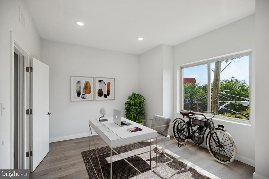 Advertised rent is reflecting two months free on a 13 month lease. 
Step into luxury at 2208 N Marshall St Unit 3, a beautifully renovated 2-bedroom, 2-bathroom apartment/house that defines modern living. This exquisite residence features stunning white shaker cabinets, gleaming quartz countertops, and high-end stainless steel appliances in the gourmet kitchen. The spacious bedrooms offer ample natural light and are complemented by elegantly tiled bathrooms with contemporary fixtures. Relax and entertain on your own private rooftop deck with panoramic views of the city skyline. Nestled in a prime location, you'll enjoy easy access to local dining, shopping, and entertainment options. Experience the pinnacle of urban sophistication in this meticulously designed home!