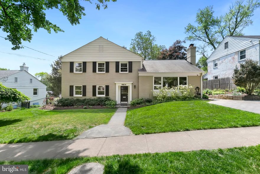 OFFER DEADLINE IS MONDAY, MAY 12TH @ 4:00 PM. Welcome to this impeccably maintained and deceptively spacious split-level home in one of Bethesda’s most desirable neighborhoods, Wyngate, in the highly acclaimed Walter Johnson cluster. Set on a tree-lined street with mature landscaping, this home seamlessly blends timeless charm with thoughtful updates, offering flexible spaces to suit various modern needs. The entry level welcomes you with a spacious foyer and a walk-in closet for coats and storage. Just off the entry, a generously sized bonus room with a private entrance offers incredible versatility as a fifth bedroom, home office, gym, or guest suite. A large recreation room with brand-new carpet provides the perfect place to relax or entertain and opens to a rear patio through sliding glass doors. A full bathroom on this level adds both convenience and function. Up a short staircase, the main level features a light-filled living room anchored by a wood-burning fireplace and a large picture window. Adjacent is the bright, open-concept kitchen and dining area, thoughtfully designed for modern living and entertaining. The kitchen features sleek cabinetry, stainless steel appliances, and generous counter space, making it stylish and functional. The screened-in porch feels like a hidden retreat, surrounded by greenery and cooled by a ceiling fan just beyond the two French doors. It’s the perfect setting for morning coffee, evening reading, or dining al fresco without the buzz of summer pests. Upstairs, the bedroom level includes a spacious primary suite with a private en-suite bath, three additional well-sized bedrooms and a second full bathroom. Each room features beautiful hardwood flooring and abundant natural light. The unfinished basement offers endless potential and is currently used for laundry, storage, and a workshop. With ample ceiling height and square footage, it could easily be finished as a playroom, fitness studio, or creative workspace. The exterior features a spacious backyard ideal for entertaining, and the two-car driveway includes an electric car charger, installed in 2022. The home has also seen a series of mechanical upgrades: a new A/C compressor in 2021, an electrical heavy-up and EV charger in 2022, a new furnace in 2023, and a brand-new water heater in 2025, ensuring comfort and efficiency for years to come. Enjoy peaceful suburban living just minutes from local parks, the YMCA, NIH, shopping, and downtown Bethesda. Commuters will love the location with easy access to I-495, I-270, Old Georgetown Road, Metro, and a Ride-On bus stop less than a block away. This is a rare opportunity to own a move-in-ready home with modern upgrades in one of Bethesda’s most sought-after communities—don’t miss your chance to make it yours.