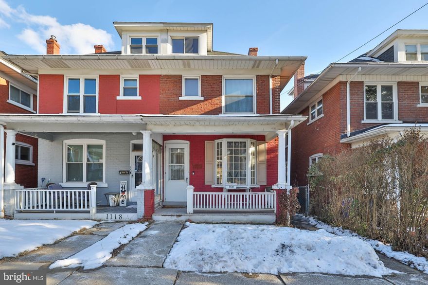 Spacious Fountain Hill Twin! Minutes from Universities, Downtown Bethlehem, Dining, Shopping, Casino and local thruways! The cozy covered front porch welcomes you! Make yourself at home within the large family room that features high ceilings and hardwood floors! Open concept dining room that also boasts hardwood floors and an open staircase! Eat-In kitchen provides plenty of workspace, storage space and access to the rear deck and fenced in yard! Full walk out basement with laundry area and additional storage space! Second floor provides three nice sized bedrooms with ample closet space! Full hall bath with stand up shower! Third floor offers additional flex space and a fourth bedroom! Updated furnace and economical gas heat!