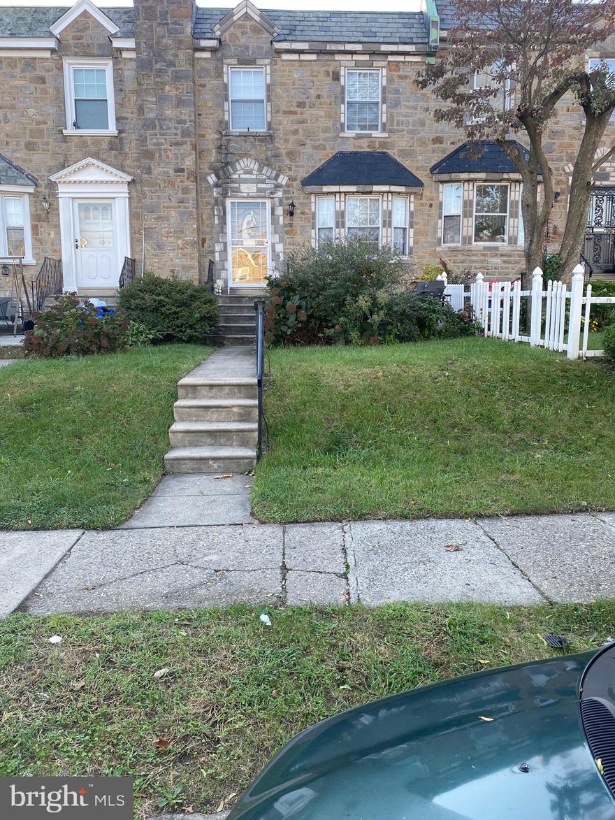 Nice 3 bedroom 2 full bath row house in castor gardens. The house is over 1500 sq ft and has been well taken care of over the years. There is hardwood under most of the carpeting and has a amazing kitchen with tall wall cabinets. Both bathrooms have tiled walls and are in great shape . The basement is finished and has a fireplace. There is a garage with access to the basement. Set up a showing before this house is gone. This is a estate sale and house is being sold as-is