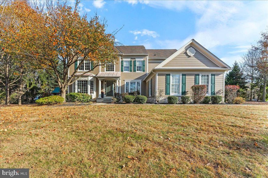 Welcome to this beautiful home in the ever poplular Smithfield estates community!  THE SELLERS JUST REPLACED THE FRONT EXTERIOR OF THE HOME! THEY REMOVED THE STUCCO AND INSTALLED HARDI PLANK AND NEW SHUTTERS! THEY HAVE ALSO INSTALLED A BRAND NEW DECK!  From the moment you walk in you will love the layout of this wonderful home.  The foyer is wide open with a grand set of stairs and flanked by the living room and dining rooms.  The brazilian cherry flooring is so warm and welcoming.  The living room is large and makes for a great seating area for reading a book.  The dining room is huge so you have plenty of space for those family gatherings!  The family room has a fireplace and the high ceilings add to the nice open feel of the room.  There is an office on the main level that is perfect for remote worker!  You will love the space of the kitchen!  The sunroom adjacent to the kitchen adds so much extra space gives you tons of room for large parties.  The door out to the deck makes it great for entertaining too!  The stainless steel appliances are all new and there is a lot of storage in the walk-in pantry. Rounding out the main floor is the laundry room and half bath.  The second floor has all new luxury vinyl flooring in the hallway and all bedrooms.  The primary bedroom has two primary bathrooms.  You read that right!  Two primary bathrooms!  There are two closets behind the headboard of the bed for plenty of storage.  The second bedroom is en suite and makes for a great guest room or the princess of the house.  The other two bedrooms share a bath and both have walk-in closets.  The basement is ready to be finished and has tons of storage.  New carpets installed in the living room, family room and office in July 2024.  New kitchen appliances installed in April of 2024 to include refrigerator, microwave, double ovens dishwasher and cooktop!  All of this so close to Rt 202 with Whole Foods, Glen Eagle shopping center, tax-free shopping in Delaware and of course located in the Award-winning Garnet Valley School District!