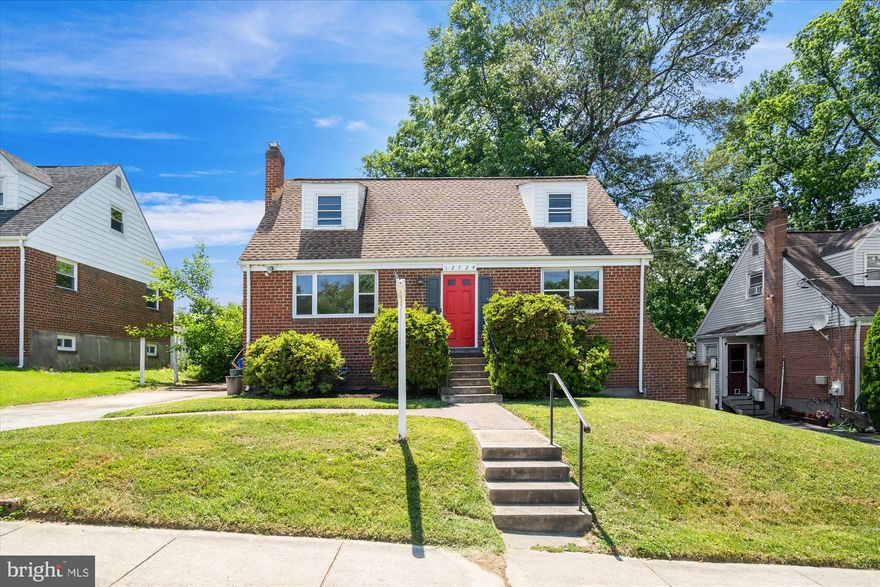 Welcome to this light filled and expanded Cap Cod in Connecticut Ave. Estates.  Large formal living and dining rooms with a bump out eat in kitchen.  This level also features hardwood floors, updated full bath, two good sized bedrooms and mud room/pantry.  The upper level features another two good sized bedrooms, hardwood floors and full ceramic bath.   Freshly painted!! The lower level offers a good sized family room, storage area and laundry.  The backyard has a deck and flat private backyard.  This is a lovely home in a wonderful location.