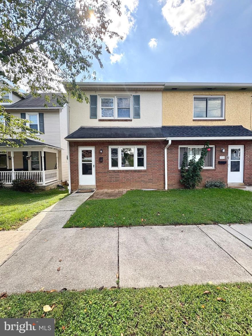 Welcome to this charming twin home in Conshohocken’s sought-after Upper Avenues. Step inside to find fresh paint, ceiling fans, and abundant natural light streaming through large windows. The spacious living and dining areas flow into an eat-in kitchen with Pergo flooring, while a convenient first floor powder room adds function for guests. Upstairs, you’ll find three bedrooms, two generously sized plus a third that’s perfect for a home office, and a full bath with a tub/shower combo. The large basement offers laundry and plenty of storage, plus direct access to the rear yard. Enjoy summer evenings on the private back deck, perfect for entertaining. Just a short walk to public transit, shops, and restaurants, this well-maintained home puts you in the heart of Conshy living.