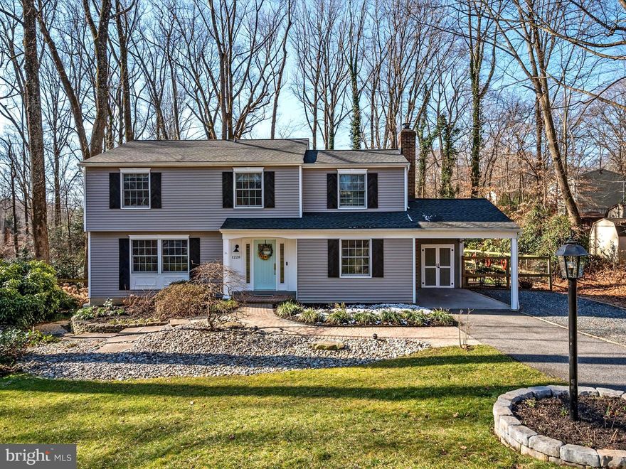 Be prepared to FALL IN LOVE! Welcome to your dream home in the heart of Arnold, MD! This beautiful and stunning property has everything you could possibly desire, offering the perfect blend of modern comfort and timeless charm. This home features 4 large bedrooms, 2.5 bathrooms, 2,800+ sq ft of living space, over a quarter acre of land, a private and serene backyard, fully finished basement, and wonderful updates throughout! An expansive formal living room with beautiful hardwood flooring greets you as you enter, providing a grand setting for gatherings. The living room leads to the formal dining room with beautiful views of the backyard. The kitchen features elegant 42'' cabinetry, quartz countertops, modern subway tile backsplash, eat-in peninsula, and stainless steel appliances!  The family room showcases an eye-catching fireplace, and the space exudes an inviting ambiance, perfect for relaxation and quality time with loved ones! Retreat upstairs to the primary bedroom that offers a large walk-in closet and en-suite primary bathroom. THREE other generous sized rooms and an updated full bath are also on the 2nd level! The lower level is completely finished, offering ample space for entertainment and recreation! The basement also features an extra large workspace with access to the backyard!  This home boasts over a quarter acre of land, ensuring ample space for outdoor activities and enjoyment; a true oasis, surrounded by lush trees providing a sense of tranquility and privacy! Zoned to Arnold Elementary, Severn River Middle, and Broadneck High School!