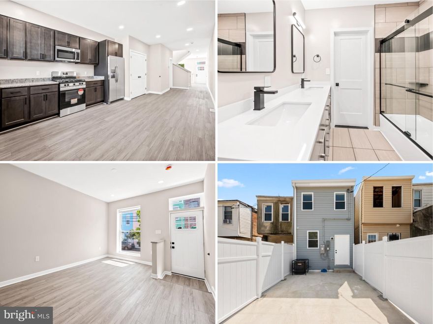 30K in grants available! 516 E 27th is an extensive two-bed / 2-full bath new renovation with a PARKING PAD in East Harwood, a quiet, centrally located neighborhood. This property qualifies for the Vacants to Value 10k grant, and FNB bank has a 20k grant with 100% financing and no MIP!  Enjoy an open floor plan concept, vinyl reclaimed wood-like plank flooring, and a gourmet kitchen with granite & stainless steel appliances! Enjoy premium finishes, spa-like bathrooms, a finished basement, a skylight, and two spacious bedrooms, including a large main bedroom with a double vanity full bath. This neighborhood is the best-kept secret, with much upside on your investment. Let's see what grant money you qualify for! The Walk Score: 86 out of 100, Very Walkable! Transit Score is 74 out of 100, Excellent Transit! The Bike Score is 67 out of 100, Bikable!