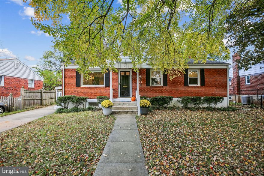 Beautifully renovated and thoughtfully designed, this spacious rambler in sought-after Randolph Hills offers the perfect combination of style, functionality, and accessibility. With over 2,400 square feet of living space, three bedrooms, two full baths, and a walk score of 75, this home is ideal for comfortable everyday living and effortless entertaining.
The gourmet kitchen is a true centerpiece, featuring quartz countertops, a breakfast bar, stainless steel appliances, abundant cabinetry, and floating shelves for both storage and display. A welcoming foyer opens to a bright living room with a large picture window, while the dining and family rooms stretch across the back of the home, connected by a convenient pass-through from the kitchen. The expansive deck spans the entire rear of the property and is accessible from the main level, yard, side patio, and ramp—perfect for indoor-outdoor living.
The main level also includes a beautifully updated bathroom with a double vanity and pocket door, a spacious primary bedroom with ceiling fan that can be converted back into two bedrooms, a secondary bedroom, and a dedicated laundry area for added convenience. Hardwood floors and recessed lighting throughout the main level add warmth and elegance.
Downstairs, the fully finished lower level offers a private bedroom, full bath, recreation room, and a generous storage and utility space. With its own separate side entrance, this level provides flexibility for guests, multigenerational living, or work-from-home needs. Luxury vinyl plank flooring and fresh updates throughout make it both stylish and functional.
Designed with care and accessibility in mind, this home features wide transitions, ramp access, and thoughtful upgrades throughout. Conveniently located close to major commuter routes, public transportation, shopping, parks, and scenic local trails. This home truly has it all, - from its inviting layout to its modern finishes and location, this Randolph Hills gem is ready to welcome you home!
Recent upgrades and improvements include: Lower level luxury vinyl planks – 2025, Lower level freshly painted – 2025, Lower level bathroom updated – 2025, New steps on deck -2025, Mini split installed in dining and family rooms – 2024, Attic insulation 16 inches - 2024, Hot water heater – 2023, Kitchen and main level bath completely renovated – inc. cabinets, countertops, backsplash, and appliances – 2023, Main level laundry area with new washer and dryer - 2023, Main level refinish and install hardwood floors – 2023, Main level install recessed lighting - 2023, Main level painted – 2023, Ramp added onto deck - 2023, Roof – 2018