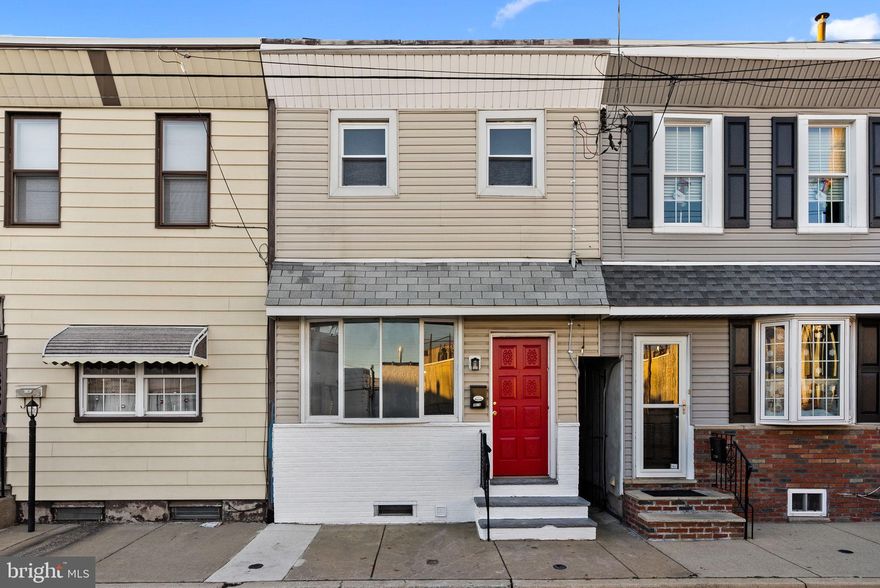 Welcome to this beautifully updated Bridesburg rowhome , 3-bed, 1-bath nestled on a tiny one way street  that is conveniently located to all the hot spots on Aramingo Avenue, with easy access to I95, The Betsy Ross Bridge and views of the Delaware River. This home boasts a modern aesthetic from top to bottom with cool calming colors throughout, featuring a stylish kitchen with granite countertops, gold accents, open living spaces, and three cozy bedrooms. The finished basement adds versatility to the layout, making it perfect for a variety of uses. The backyard is the perfect size for entertaining. Last thing-- As the saying goes... This house won't last long, make an appointment today!