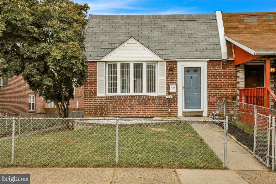 Your new home awaits you at 130 Chadwick Ave! Featuring 3 bedrooms furnished with new carpets, and 1.5 bathrooms. This end of row townhome has been renovated and meticulously cared for. The roof has been re-coated (9/2024). As you enter, enjoy the ease of freshly refinished hardwood floors (9/2024) and awe of high ceilings. The entire property has been painted, replaced with new hardware, and light fixtures for your conveinence. Make your way upstairs to find the master bedroom with two spacious closets, the second bedroom and full bathroom.  When you're ready for your morning coffee, head downstairs to the kitchen and dining area. The kitchen cabinets were refinished bringing lots of vibrant color. You'll find another bedroom adjacent with the half bath attached. The basement can be found downstairs, the floors were just freshly painted and perfect for storage. A new airtemp gas furnace (9/2024) completes the space, and will keep you toasty all season long. Stay cool with your new window a/c unit. The yard is fully fenced and divides the front from the back of the property, suitable for pets. Beautiful landscaping rock and brick complete the exterior. Round out your evening in the backyard enjoying your new deck (9/2024), welcome home!