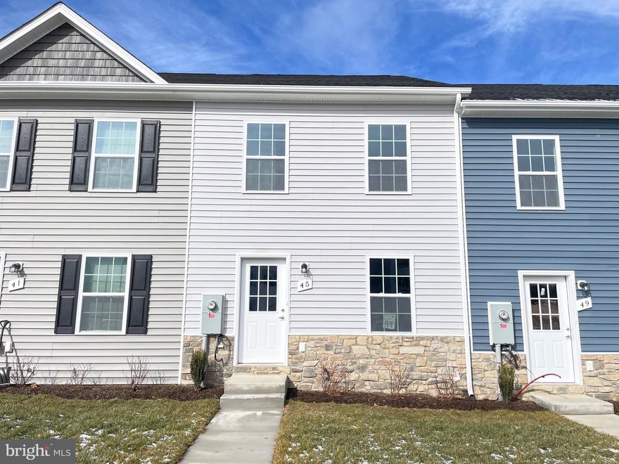 We have 2 more townhomes available in Berkeley County.  $8550 toward the buyers closing costs  and use the lender of your choosing!  This townhouse is deceptively large with 1944 sq. ft of finished living space, 3 large bedrooms and 3.5 bathrooms.  No shared hall bathrooms in this model!

You'll enjoy great standard features like granite counters, soft close cabinets and LVP flooring.  Living in NOVA or MD? Give us a call and see how you can stretch your dollar in WV!