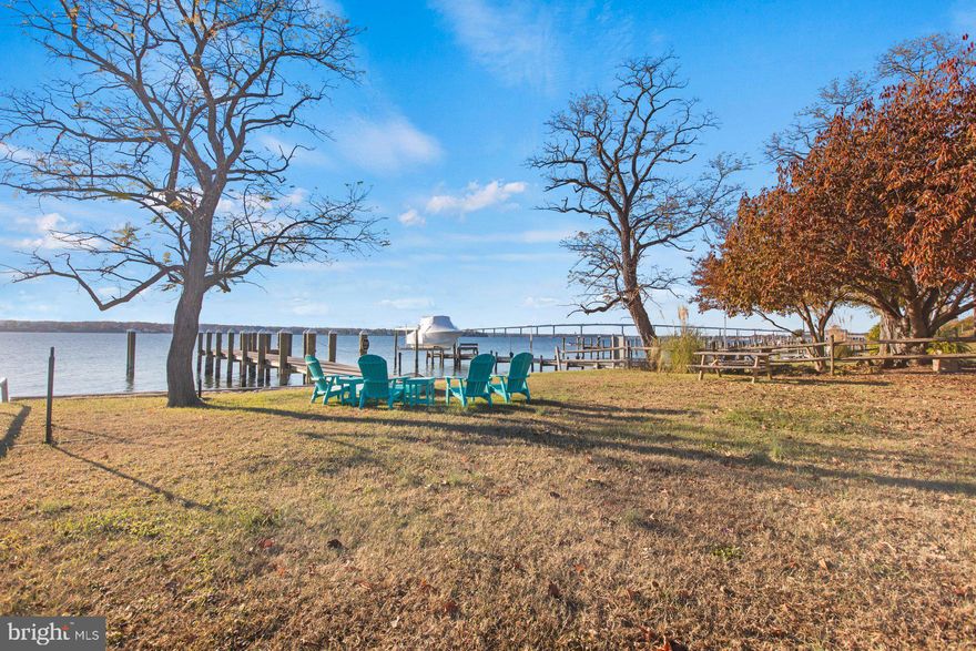 Solomons Island waterfront 2-bedroom, 2-full-bath home, and it's all there.  Fully furnished, with newly upgraded features including refrigerator/freezer, Frigidaire induction stove and oven, Frigidaire microwave, Whirlpool dishwasher, Vitamix blender, Kitchen Aid food processor, Westinghouse Television with Roku stick and remote. Miscellaneous pots and pans, large quantities of glassware and miscellaneous cooking utensils... and that's just the kitchen!  In addition to the above it has the new Mini split AC/ Heating System, and new clothes washer & dryer.  We have another full page of the rest of this waterfront home with a dock for viewing, crabbing and fishing.  Available for the next six months for someone interested in living and enjoying the Solomons Island community. Contact us for more information and for viewing this fully furnished rental property. Minimum 6-month lease; owner will consider longer term. Tenant pays all utilities. Pets considered on a case by case basis.