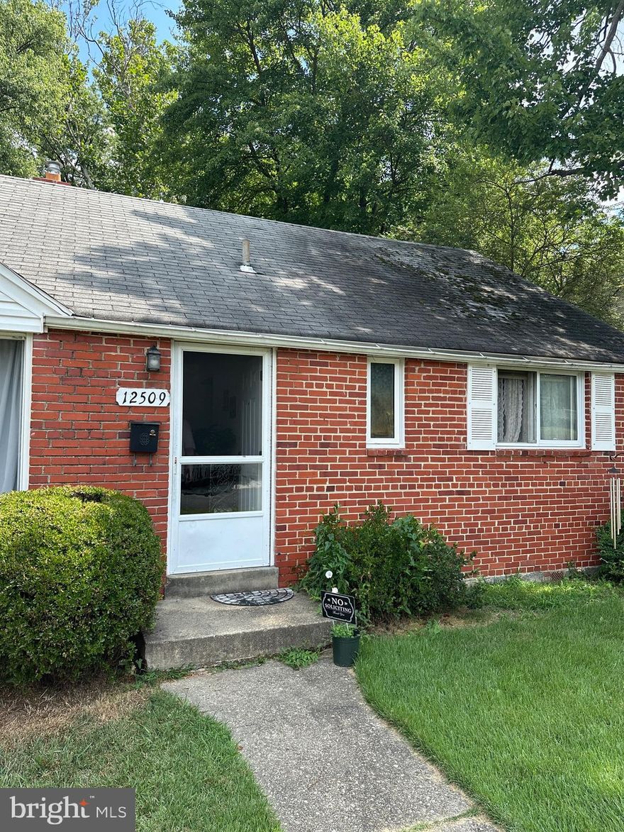 Investors - Check out this cute detached home less than half a mile to Glenmont Metro. Property is tenant occupied and needs work. Three nice sized bedrooms; One bathroom - Just waiting for your ideas! Spacious lot could also be a perfect spot for a new build.