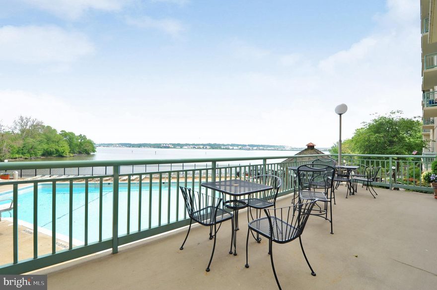 Resort living in Old Town Alexandria! Take advantage of warmer weather and longer days to enjoy this pool, Tiki bar and BBQ area with friends. ALL utilities included in condo fee. Move-in ready and waiting for your design vision-several improvements already completed-2022 window replacement, painting, new carpet over parquet and  dishwasher,  2021 refrigerator, and 2019 HVAC systems [2.] Pet friendly building with a dog park. Non-smoking building/grounds. Park your car-walk to booming  Old Town North-filled with new restaurants and shopping. A mere 5 minutes to Reagan National Airport for national and international flights or catching a Metro.   Enjoy biking and walking along the Potomac River.  Convenient twenty four hour concierge service saves you time and energy. Fitness center, sauna, convenience store, garden plots, tennis courts and more.