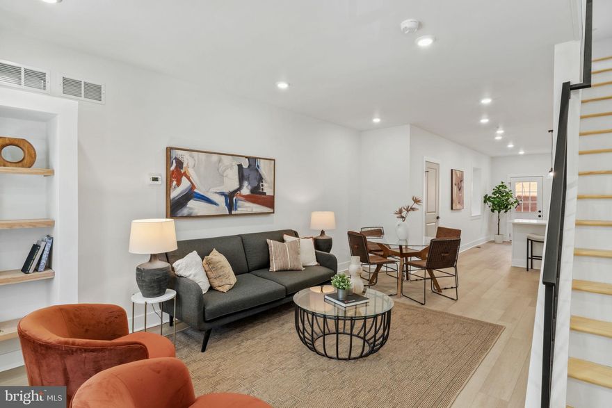 5525 Osage Avenue is a thoughtfully designed, fully renovated home where no detail was overlooked. The main level features an inviting living space with wide-plank white oak floorIng, recessed lighting, and room for dining. The kitchen offers quartz countertops, a breakfast bar, two-tone shaker cabinets, ceramic subway tile backsplash, and a convenient powder room.

Upstairs, you’ll find three bedrooms and a full bath with glossy subway tile, porcelain flooring, and cohesive brass finishes. The primary bedroom is filled with natural light from three large front-facing windows. The finished basement adds flexible space for a home office, guest suite, or additional living area, along with laundry. A private backyard completes the home—perfect for relaxing or entertaining.

Commuting is effortless with the 42 and 46 bus, 34 trolley and MFL. Neighborhood favorites like Toast Cafe, Out West, Booker’s, Carbon Copy, and Cleo Bagels are all close by!